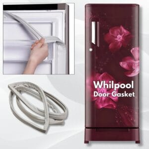 Whirlpool 190 Litre Single Door (Push to Lock) Refrigerator Door Gasket (19.3 W × 42.8 H Inch)
