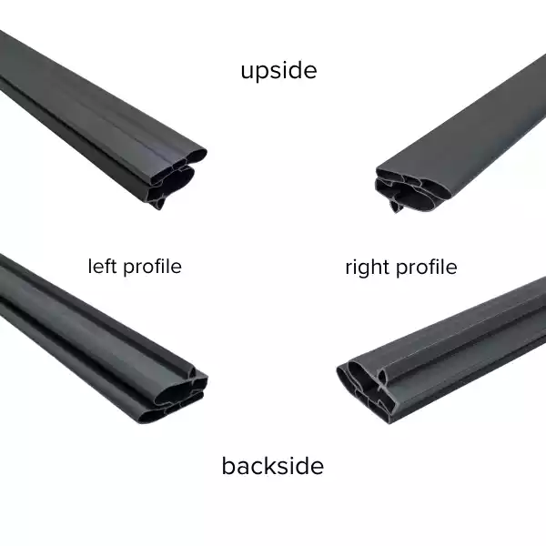 VISI cooler Gasket | Glass Refrigerator Gasket 74 Inch Beading (Includes Magnet 74 INCH ) 180043 - Image 4