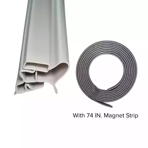 screw fitting (side fitting) Refrigerator Gasket 74 Inch Beading ( Includes Magnet 74-INCH ) compatible with Godrej, Whirlpool,Videocon, LG refrigerator etc.. - Image 4