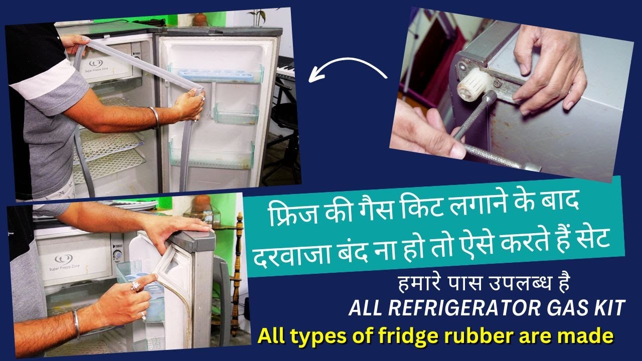 Replaced your fridge door gasket but the door won’t close properly? You’re not alone