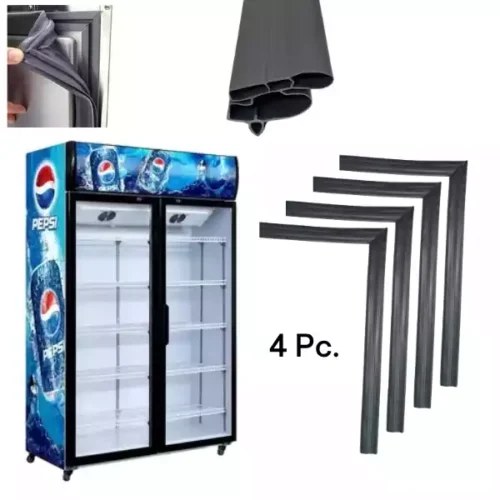 Universal Refrigerator Door Gasket | VISI cooler Door Gasket | 21×49 IN. 4Pc. Universal size| Measure Before Ordering